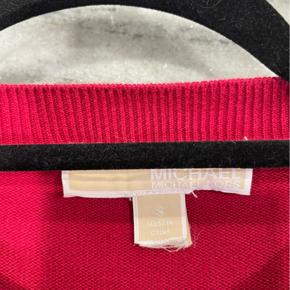Michael Kors Red Holiday Sweater